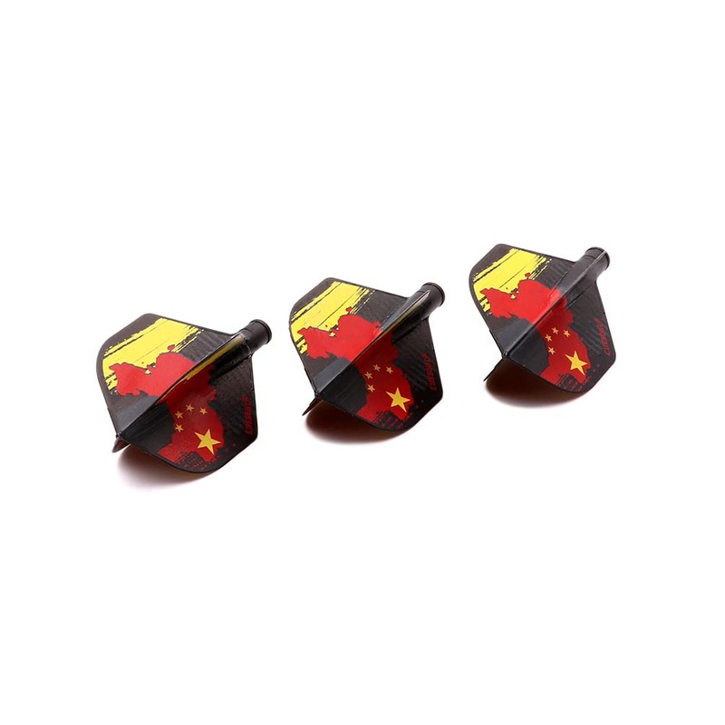 CUESOUL TERO AK4 Dart Flights Standard Shape with Exquisite Pattern,