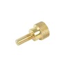 10 Pack Solid Brass Diamond Knurled Thumb Screws Knobs with