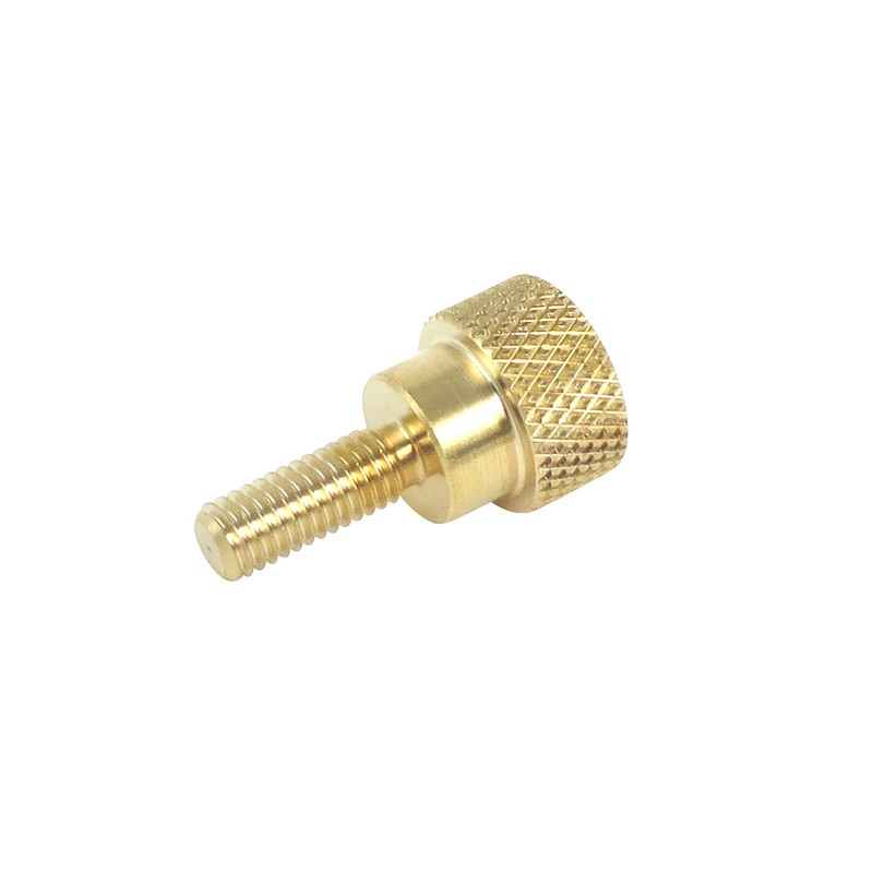 10 Pack Solid Brass Diamond Knurled Thumb Screws Knobs with