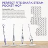 Washable for Shark Steam Mop Replacement Pads: S3501 For Shark