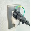 3A Company PAD-PS32 Power Supply Conversion Plug, 3P-2P Converter, Ground