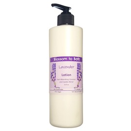 Lavender Lotion (16 Ounce) - Pure Essential Oil Fragrance - Absorbs Quickly with a Relaxing Comforting Scent
