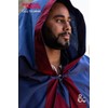 Burgschneider - Dungeons & Dragons Magician Cape Dark Blue/Bordeaux (Standard,