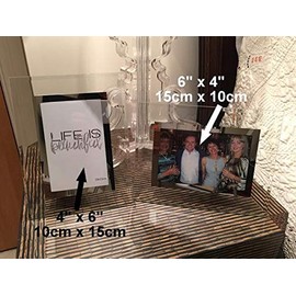 Golden (50th) Wedding Anniversary Photo Frame Land (Milestone) Large 7” x 5”