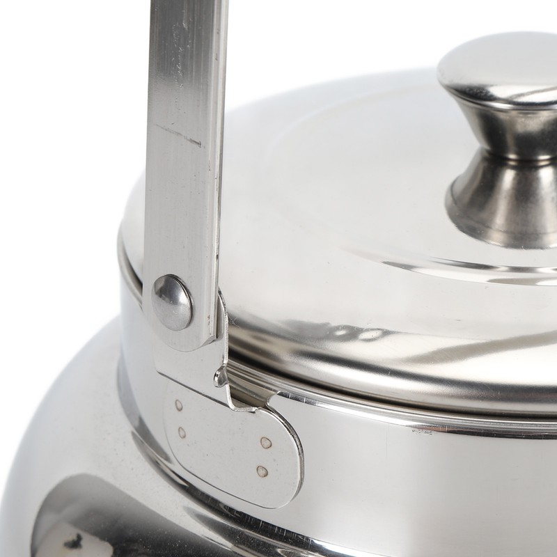 Stainless Steel Teapot with Removable Filter Metal Tea Kettle Coffee