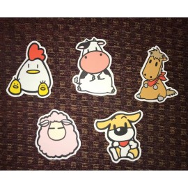harvest moon animals stickers