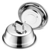 Joyfair Cheese Melting Dome Set, 9 inch Round Metal Basting