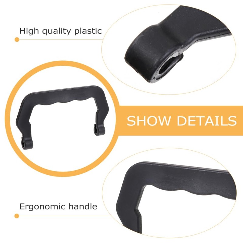 10pcs Plastic Cage Handle: Replacement Crate Handles for Pet Carrier