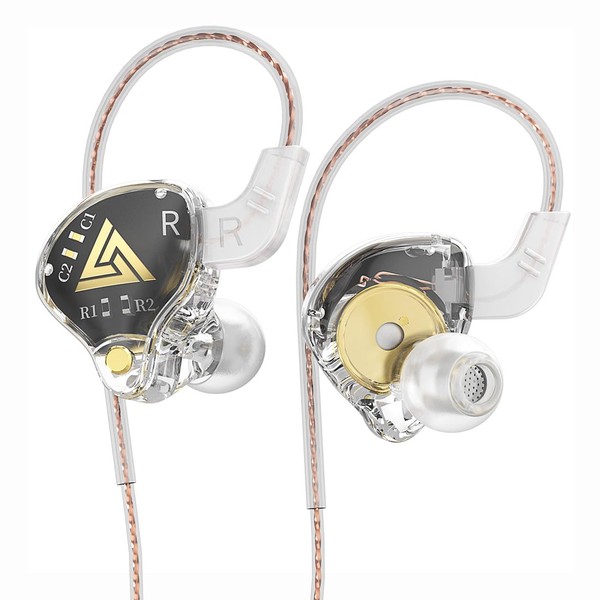 YGVCDRY AKX 3.5mm in-Ear HiFi Subwoofer Headphones with Inline Microphone