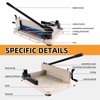 DEFNES Heavy Duty Paper Cutter, Guillotine Paper Cutter, A4 12"