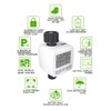 Intelligent Auto Irrigation Timer IPX5 Waterproof Intelligent Rain Sensing Large