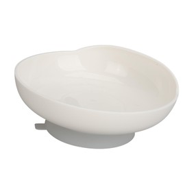 Spill Proof Scoop Plate with Anti Skid Base, Easy Food Scooping, Durable for Disabled Elderly People