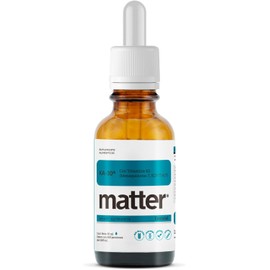 Matter Ka-30, Vitamina K2 Menaquinona-7 K2VITAL® en Gotas con MCT, Apoya la Salud Ósea, Bienestar Cardiovascular y Protección Celular, 600 Porciones, 1 Frasco con 30 ml