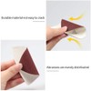 SPEEDWOX 30 Pcs Hook and Loop Triangle Sandpaper 120 Grit