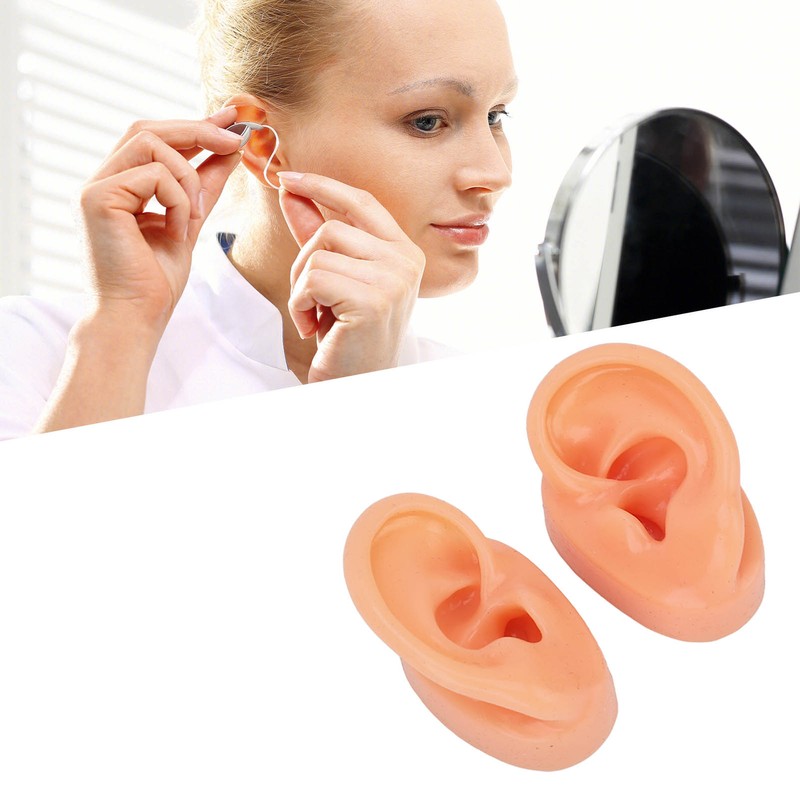 Silicone Ear Model Human Artificial Ear Display for Hearing Aids