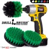 Drillbrush de Tres Piezas de Energía Media Scrub Sistema de