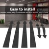 Garage Door Magnetic Decoration Handle ABS WearResistant Door Handle Hinge