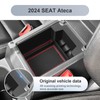 SKTU Centre Console Organiser Compatible with Seat Ateca 2016-2024 Glove
