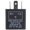 Rainco LED Flasher Relay CF-14 EP35 3-Pin 12V Fix for