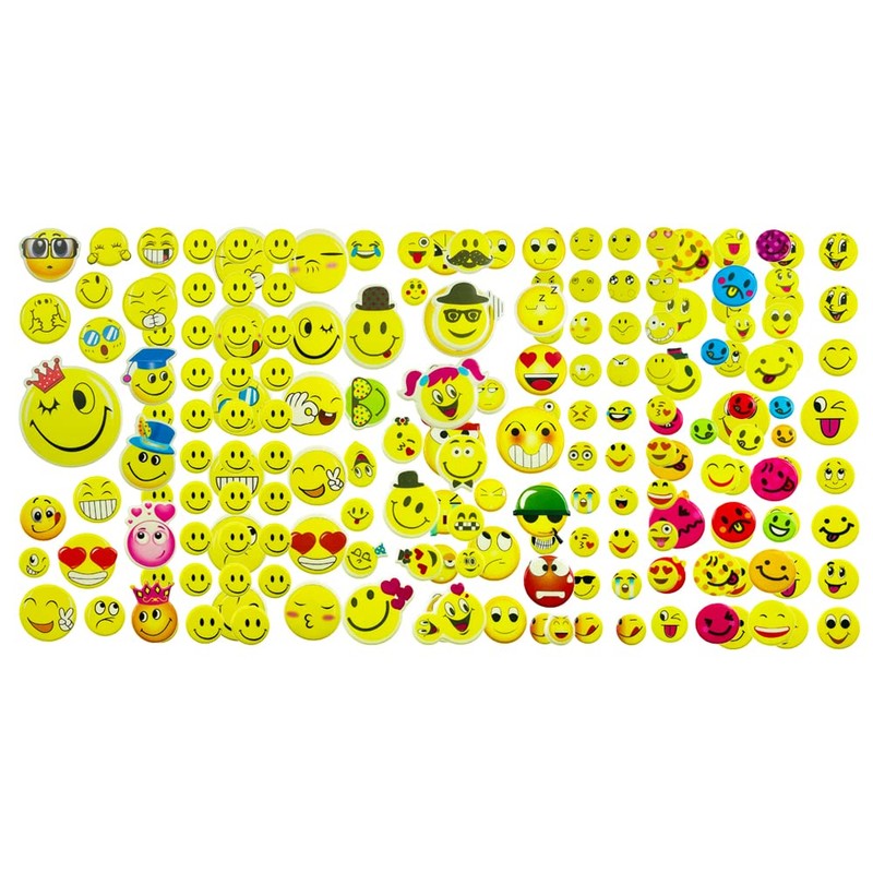 SIX VANKA 3D Puffy Stickers for Kids, 8 Different Sheets