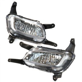 WOHAIPA Pair Halogen Fog Lights Compatible with 2014-2015 Kia Optima Front Driver & Passenger Side Fog Lamps Replacement, 865512T500, 865522T500