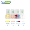EZY DOSE Weekly (7 Day) 4 Times a Day Push