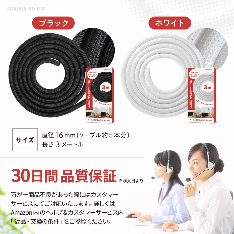 Hide Cables and Organize Your Cables: Wiring Covers (White) Hide