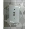 Eagle Electric 2134W 1-Gang Toggle Switch Wallplate, White **Free Shipping**