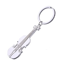 Music Violin Keychain Gift for Girls Women Men Violin Players Creative Gift for Musician Music Note Violin Key Ring Cello Gifts Keychain Music Gifts for Music Lovers