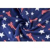 Bone American Star 4th of July Navy Blue Stripe Dog
