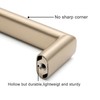 Aibeli 10 Pack Champagne Cabinet Pulls 6.3 inch(160mm) Oval Flat