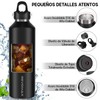 REVOMAX Termo de Agua 32 Oz, Termo de Acero Inoxidable
