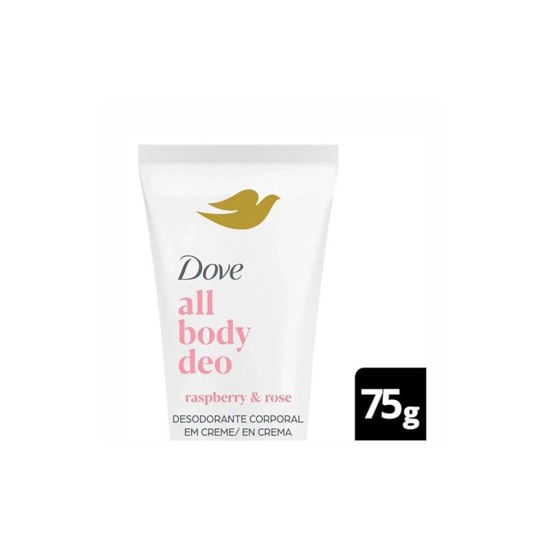 Dove Desodorante Corporal Crema Raspberry & Rose 75g