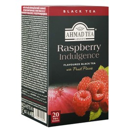 English Teas, "Raspberry Indulgence Black Tea" - Tagged and Aluminium Foil En...