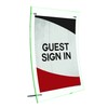Deflecto Superior Image Curved Sign Holder, 8.5 x 11 Inches