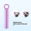 JMU Orthodontic Ligature Ties, 1040 PCS Orthodontic O-rings Braces Rubber