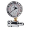 Pressure Washer Gauge 6000psi High Pressure 3/8in Quick Connect Parts