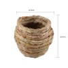 Bird Nest, Handwoven Straw Bird Nest Hamster Cage Parrot Canary