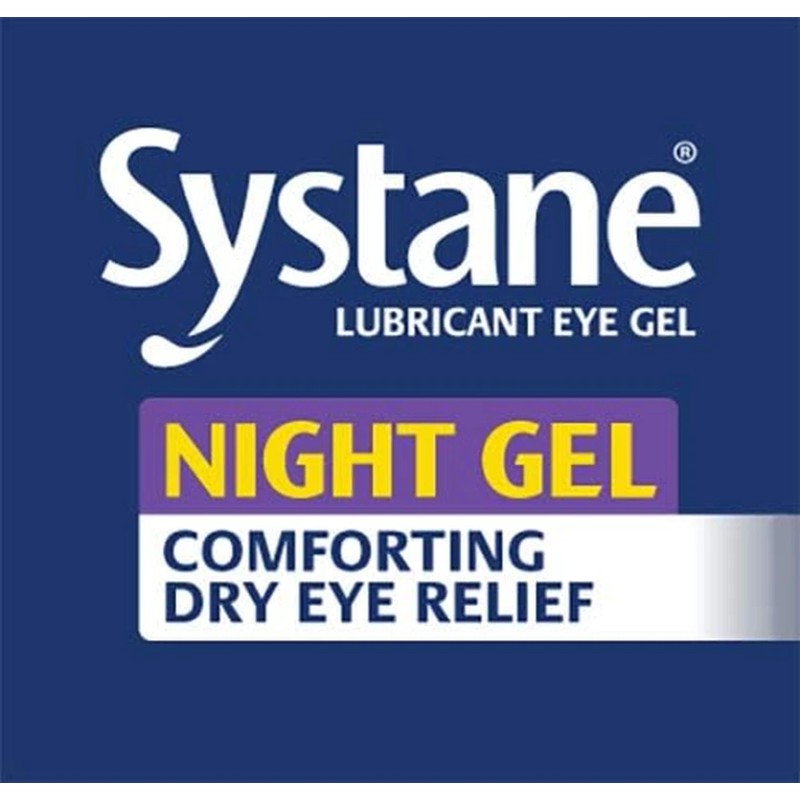 Systane Lubricant Eye Gel, Nighttime, 0.35-Ounces (package may vary)