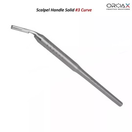 OROAX Scalpel handle 3no CRV + 5 free blade no #10 Medical Surgical Instrument