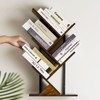 BESHIGH BESHIGH Wood Floating Hanging Shelves Storage for Wall, 4