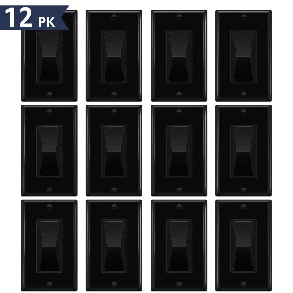 GREENCYCLE 12Pack Single Pole or 3-Way for LED/600W Incandescent ETL