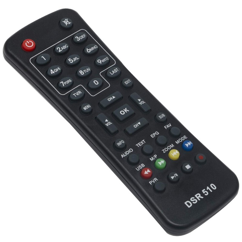 ALLIMITY DSR510 Remote Control Replacement for Schwaiger Satellite Receiver DSR
