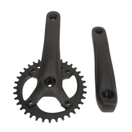 104 BCD Crankset, 36T 104 BCD Mountain Bike Single Speed ​​Crankset for Outdoor Riding