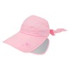 Cute and Stylish UV Protection Sun Visor, Back Ribbon, Side