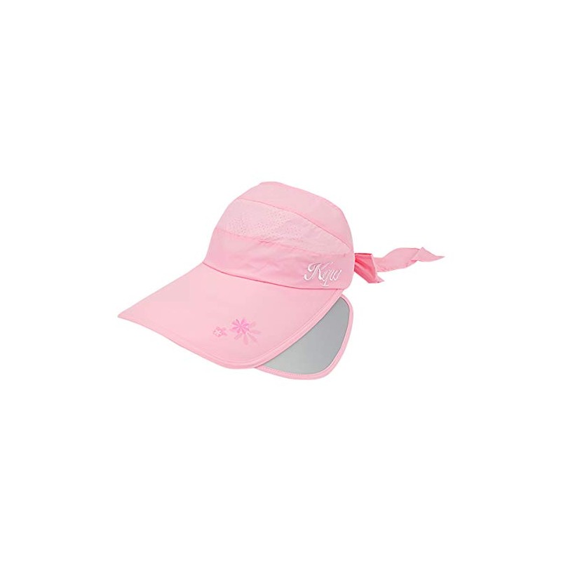 Cute and Stylish UV Protection Sun Visor, Back Ribbon, Side