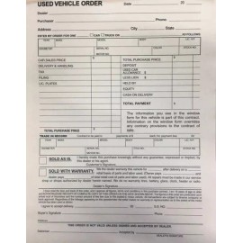 AutoDealerSupplies Vehicle bill of sale    #auto039usdveh