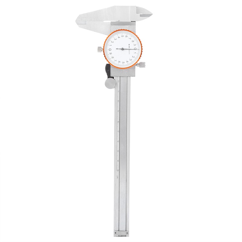 Aluminum Alloy Caliper 2-Way Shockproof Precision Measuring Tool with Dial