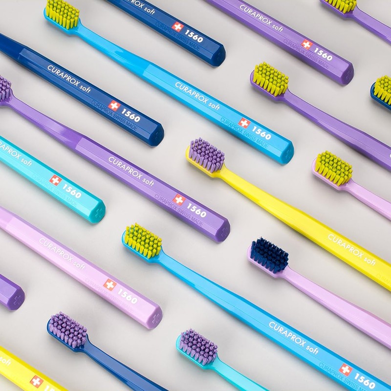 Curaprox CS 1560 Soft Toothbrush – Firmer Brushing Experience |
