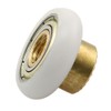 BLLNDX 8PCS Shower Room Rollers Wheel Diameter 20mm with 1